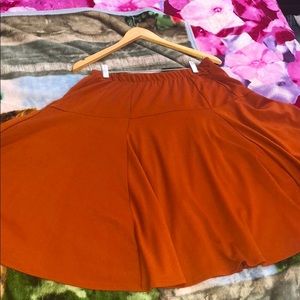 Skirt.Made in USA. 92% polyester, 8% Spandex